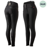 B Vertigo Natasha Womens Highwaist Full Seat Breeches - Anthracite Grey