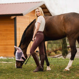 B Vertigo Elea Womens Full Seat Breeches - Red Mahogany