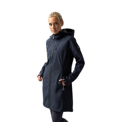 Horze Anna Womens Softshell Riding Jacket - Ink Navy