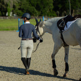 Equinavia Alexandra Womens Long Sleeve Show Shirt - Navy/White