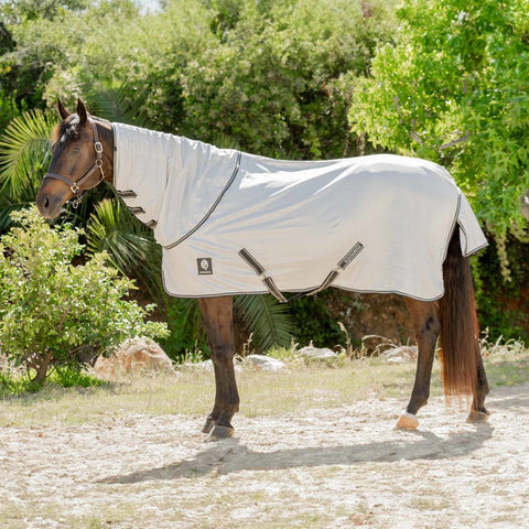 Equinavia Brisk Fly Sheet with Detachable Neck - Silver Gray