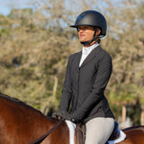 Equinavia Crown MIPS® Riding Helmet - Black/Gunmetal