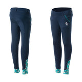 Equinavia Lena Kids Knee Patch Pull On Breeches - Navy/Unicorn
