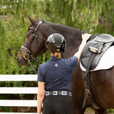 Equinavia Selma Womens Short Sleeve Sun Shirt - Navy