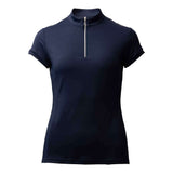 Horze Mina Womens Short Sleeve Training Shirt - Overture Navy