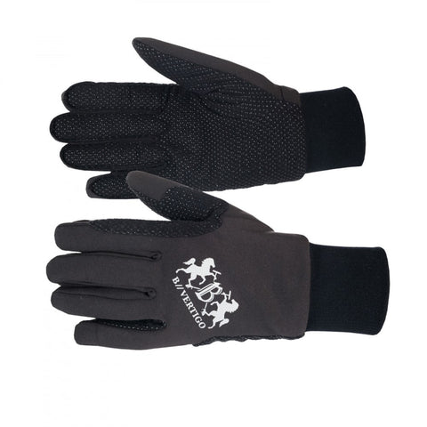 B Vertigo Womens Thermo Riding Gloves - Jet Black
