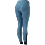 Equinavia Astrid Womens Silicone Full Seat Breeches - Bluestone Blue