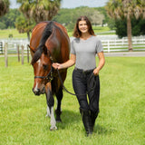 Equinavia Hanna Womens Full Seat Breeches - Black/Grey