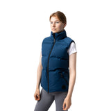 Horze Oona Womens Puffer Riding Vest - Deep Sea Blue