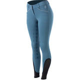 Equinavia Astrid Womens Silicone Full Seat Breeches - Bluestone Blue