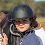 Equinavia Crown Mips® Riding Helmet- Black/ Black
