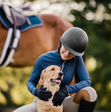 Equinavia Crown Mips® Riding Helmet- Black/ Black