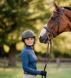 Equinavia Crown Mips® Riding Helmet- Black/ Black