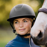 Equinavia Crown Mips® Riding Helmet- Black/ Black