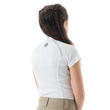 Equinavia Lotta Kids Short Sleeved Show Shirt - White