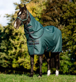Amigo® Ripstop 900D Plus Pony Turnout 0g- Dynasty Green/ Navy&Silver