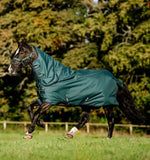 Amigo® Ripstop 900D Plus Pony Turnout 0g- Dynasty Green/ Navy&Silver