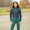 Equinavia Aurora Womens Long Sleeved Training Shirt - Navy