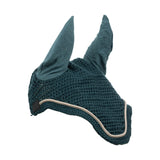 Equinavia Voss All Purpose Saddle Pad and Bonnet Set -  Deep Green/ Vanilla Cream