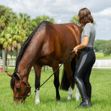 Equinavia Hanna Womens Full Seat Breeches - Black/Grey