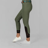 Equinavia Maud Tech Womens Full Seat Breeches - Thyme