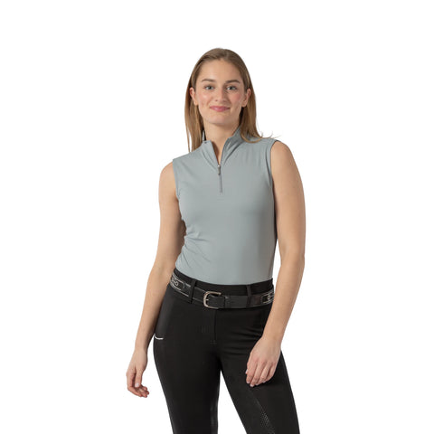 Equinavia Kari Womens Sleeveless Sun Shirt with NordicAir™ Tech- Slate Grey