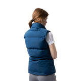 Horze Oona Womens Puffer Riding Vest - Deep Sea Blue