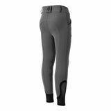 Equinavia Greta Kids Summer Knee Patch Breeches - Grey/Black