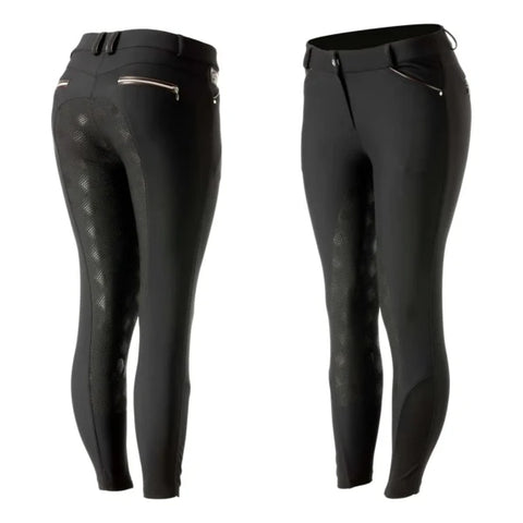 Equinavia Elisabet Womens Full Seat Breeches- Black