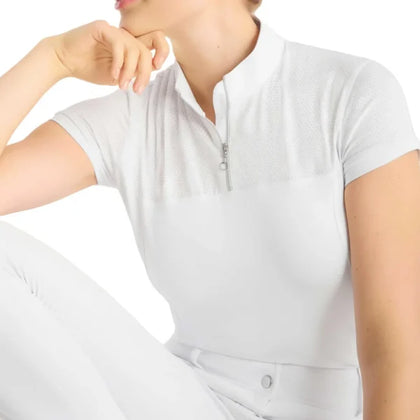 Horze Louisa Womens Mesh Short Sleeve Show Shirt