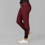 Equinavia Kristina Womens Full Seat Breeches - Burgundy