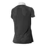 Equinavia Sara Womens Perforated Short Sleeved Show Shirt - Black