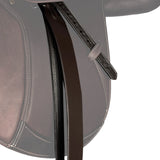 Equinavia Saga Secure Fit Stirrup Leathers- Chocolate Brown