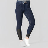 Equinavia Helena Womens Denim Full Seat Breeches - Navy