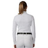 Equinavia Petra Womens Long Sleeved Show Shirt - White