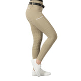 Equinavia Mia Womens Full Grip Tights- Light Olive