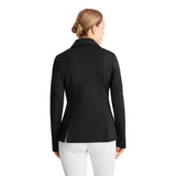 Horze Gisela Womens Perforated Show Jacket- Black