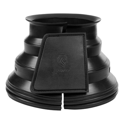 Equinavia Step Guard Rubber Bell Boots - Black