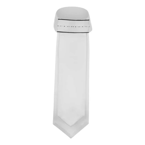 Equinavia Bria Pre-Tied Stock Tie- Black or Navy