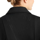 Horze Gisela Womens Perforated Show Jacket- Black