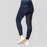 Equinavia Helena Womens Denim Full Seat Breeches - Navy