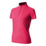Equinavia Kari Womens Short Sleeve Sun Shirt with NordicAir™ Tech- Pink Flambe