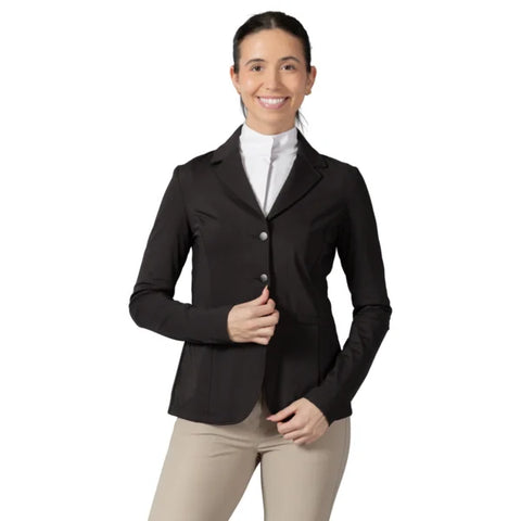 Equinavia Kristi Womens Lightweight Show Coat- Black
