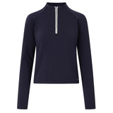 Horze Soraya Womens Training Shirt - Seaborne Navy