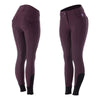 Equinavia Annika Womens Silicone Full Seat Breeches- Plum Wine