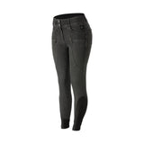 Equinavia Helena Womens Denim Full Seat Breeches - Black Denim
