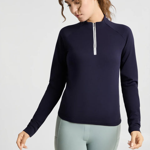 Horze Soraya Womens Training Shirt - Seaborne Navy