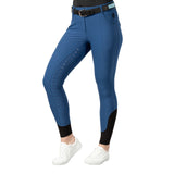 Equinavia Annika Womens Silicone Full Seat Breeches- Galaxy Blue