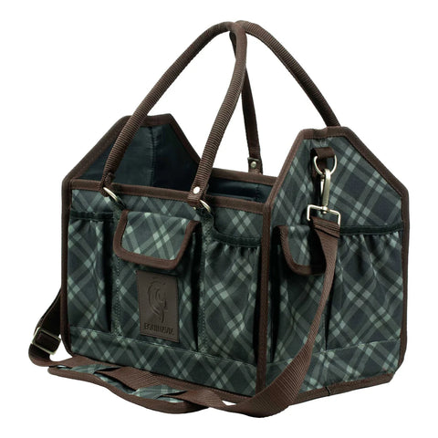 Equinavia Darby Large Collapsible Grooming Tote - Thyme/Lily Pad