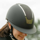 Equinavia Crown Mips® Riding Helmet- Black/ Black Shimmer